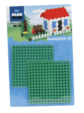 Plus - Plus Baseplate 2pcs Green PP4022 - Colorland Toys